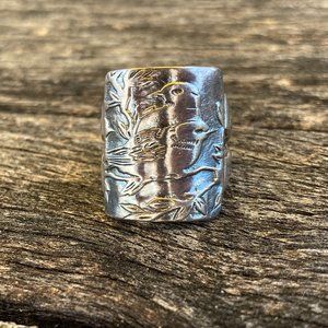 Sundance Sterling Silver Lovebirds Ring Sz. 7